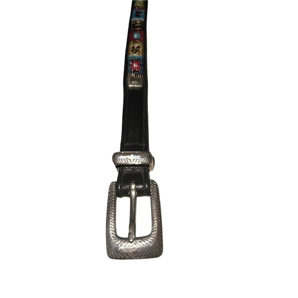 Britton Leather American Native Woman Belt main image 4